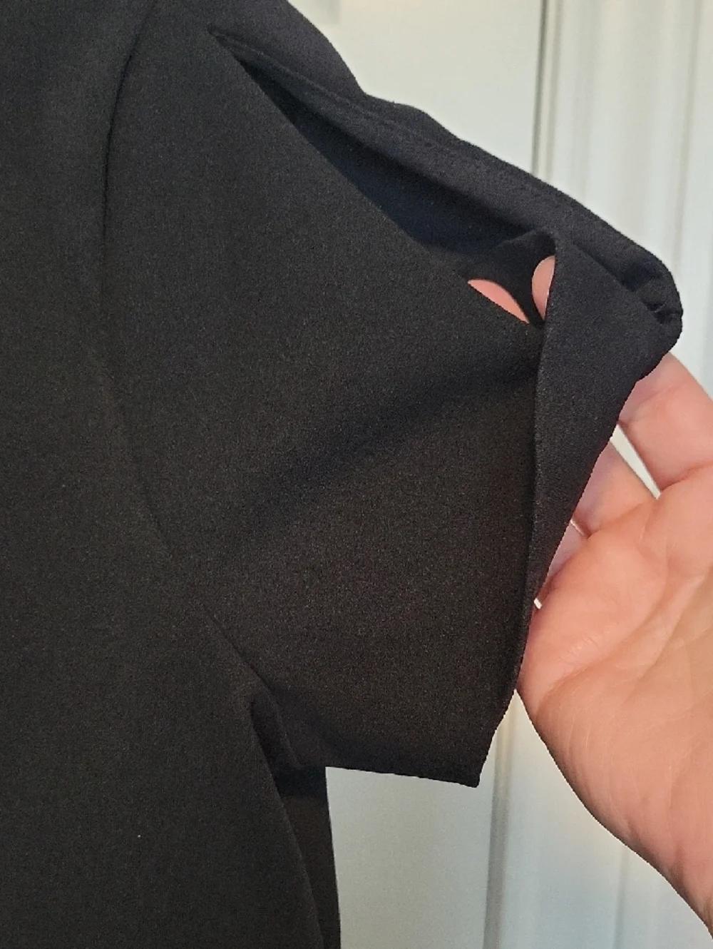 Ann Taylor Black Short Sleeve Top - Picture 5 of 5